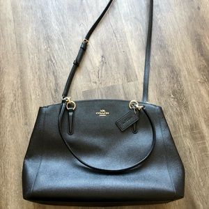 Coach Crossgrain Christie Caryall Leather Handbag